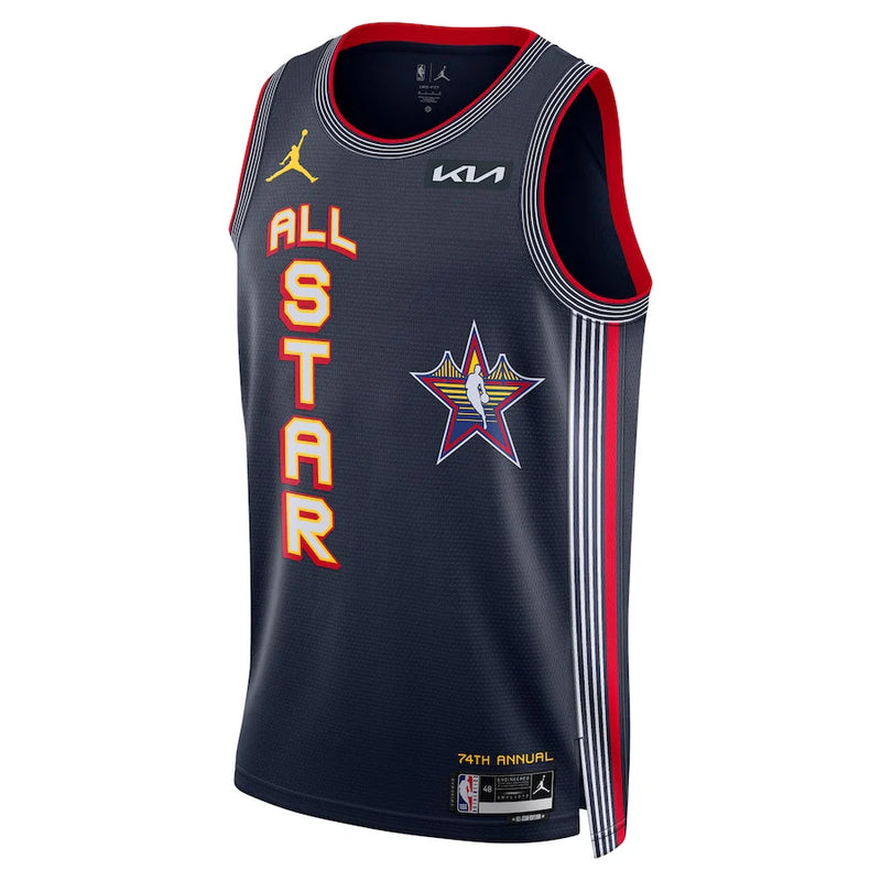 Camisa Regata Basquete NBA All-Star Game 5 Anthony Edwards Jordan 2025 Azul Marinho