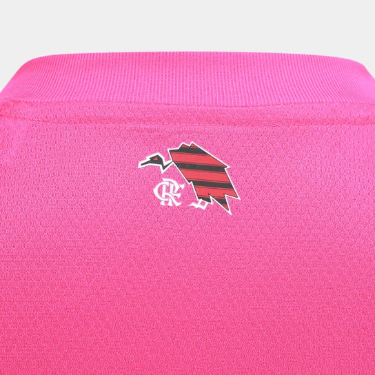 Camisa Goleiro II Flamengo 25/26 Adidas Masculina - Rosa+Azul